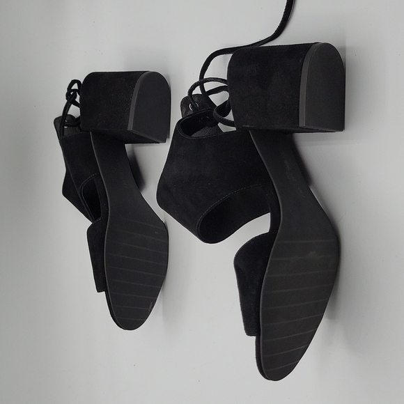 Kenneth Cole Vito block heel sandals Black 7.5 - Picture 8 of 10